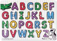 🧩 исследование алфавита: головоломка melissa & doug показывает много веселья и обучает буквам! логотип
