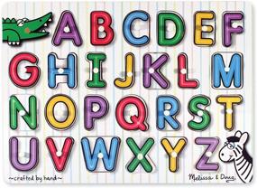 img 4 attached to 🧩 Исследование алфавита: головоломка Melissa & Doug показывает много веселья и обучает буквам!