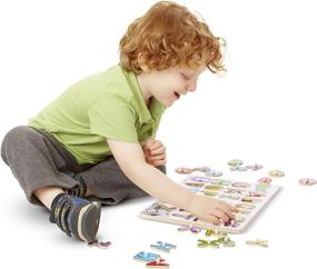 img 1 attached to 🧩 Exploring the Alphabet: Melissa & Doug See Inside Puzzle Unveils Letter-Learning Fun!