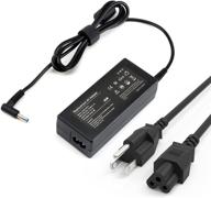 🔌 высококачественный 45w 19.5v 2.31a адаптер для ноутбука зарядное устройство для hp 741727-001 tpn-c125 hstnn-la40 hstnn-da40 854054-002 hstnn-ca40 740015-002 740015-003 740015-004: совместимое с hp 15-f387wm 15-f272wm 15-f233wm 15-ba009dx 15-r132wm. логотип