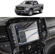 📱 протектор сенсорного экрана uconnect infotainment для dodge ram (2013-2020) - закаленное стекло, антицарапин | высокая четкость, 8,4 дюйма логотип