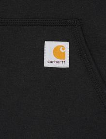 img 2 attached to 👕 Premium Carhartt Midweight Hooded Sweatshirt X-Large: Perfect Active Men's Clothing Choice!