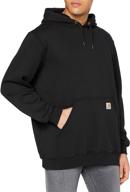 👕 premium carhartt midweight hooded sweatshirt x-large: perfect active men's clothing choice! logo