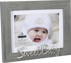 img 3 attached to 🖼️ Malden International Designs 3322-46 Expressions Picture Frame Review: Sleek Gray Design for Stylish Décor