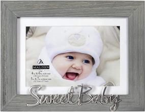 img 4 attached to 🖼️ Malden International Designs 3322-46 Expressions Picture Frame Review: Sleek Gray Design for Stylish Décor