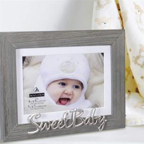 img 2 attached to 🖼️ Malden International Designs 3322-46 Expressions Picture Frame Review: Sleek Gray Design for Stylish Décor