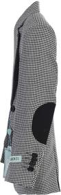 img 1 attached to Stylish Gioberti Lightweight Spring Houndstooth Blazer - Perfect for Boys' Suits & Sport Coats