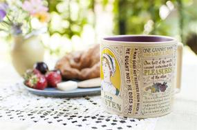 img 1 attached to Discover the Charm of Jane Austen: A Coffee Mug with Her Most Beloved Quotes and Depictions - Presented in a Whimsical Gift Box