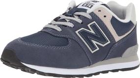 img 1 attached to New Balance Kid's 574 V1 Evergreen Lace-Up Sneaker: Classic Style and Comfort for Active Kids