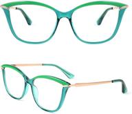👓 очки feisedy с пластиковыми стеклами, блокирующими синее свет, в стиле кэтай для женщин и мужчин - b2772 логотип