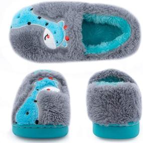 img 2 attached to 👦 Boys' Lightweight Microfiber Cushioned Slippers: Unparalleled Comfort and Style