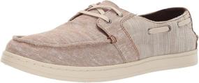 img 4 attached to Toffee Chambray Medium: Experience Style & Comfort with TOMS Culver!