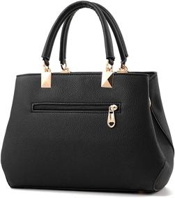 img 3 attached to Dreubea Handbag Shoulder Leather Crossbody Women's Handbags & Wallets