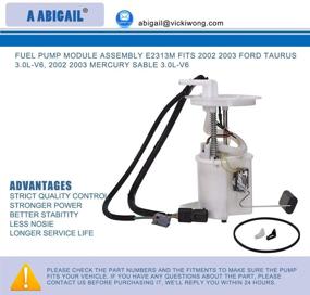 img 3 attached to 🔧 A2313M Fuel Pump Module Assembly, E2313M - Compatible with 2002 2003 Taurus 3.0L-V6 and Mercury Sable 3.0L-V6