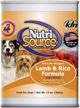 nutrisource lamb rice canned food logo