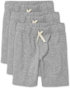 img 4 attached to 🩳 Childrens Place French Shorts 3 Pack: Trendy Boys' Clothing Essentials!