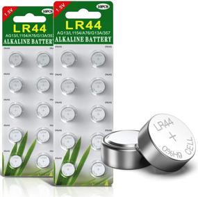 img 4 attached to 🔋 20 Pack of LR44 AG13 303 357 SR44 - Premium Alkaline Button Cell Battery 1.5 Volt – Ideal for Watches, Clocks, Remotes, Games Controllers, Toys & Electronic Devices