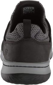 img 2 attached to 👟 Stylish and Comfortable: Discover the Skechers Relaxed Fit Delson Brewton Sneaker Black!