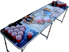 img 3 attached to Vegas Poker Portable Pong Table