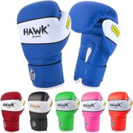 youth boxing gloves for kids - ideal for punching bag, kickboxing, muay thai, mma training, and sparring logo