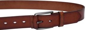 img 3 attached to 🐂 Premium Bullko Genuine Leather Classic Men's Accessories and Belts - 34 36Inch