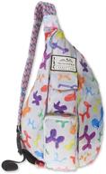 kavu women's rope backpack: a must-have for fashionable casual daypacks and watching logo