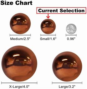 img 2 attached to GameXcel 24Pcs Christmas Balls Ornaments For Xmas Tree - Shatterproof Christmas Tree Decorations Perfect Hanging Ball Bronze 1