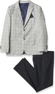 isaac mizrahi 2 piece gingham contrast boys' clothing and suits & sport coats logo