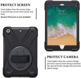 img 1 attached to TSQ Protective Shockproof Rotating Shoulder