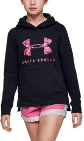 img 3 attached to 👚 Фиолетовая детская одежда Nocturne от Under Armour с капюшоном