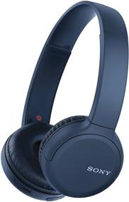img 3 attached to 🎧 Окончательное звуковое восприятие: беспроводные наушники Sony WH-CH510 - гарнитура Bluetooth надушевая с микрофоном для телефонных звонков, синего цвета (восстановленные).