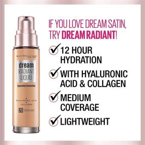 img 3 attached to 💄 Maybelline New York Dream Satin Liquid Foundation, Ivory Beige 1 oz [30]