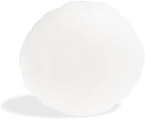 img 1 attached to 🛋️ Hypoallergenic Round Throw Pillows - 18" Decorative Bedding Inserts for Couch or Bed - Made in USA by Foamily