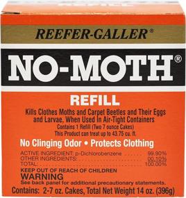 img 3 attached to 🐛 Запасной блокировщик шкафа Reefer-Galler NO Moth: Общая защита от моли на одежде, тлей, яиц и гусениц