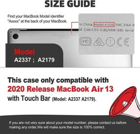 img 3 attached to Наклейки SUSCADM Skin Decals для MacBook Air 13 дюймов, чехол