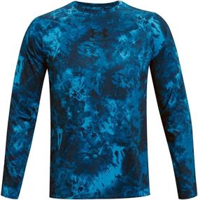 img 2 attached to 👕 Enhanced Performance: Under Armour Men's Tech 2.0 Print Lockup Long Sleeve T-Shirt