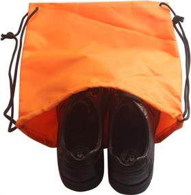 img 2 attached to Durable Dust Proof Waterproof Drawstring Bag by AVESON - Multicolor Storage Solution