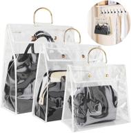 outgeek handbag organizer transparent anti dust storage & home organization logo