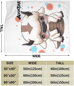 img 1 attached to Плед для взрослых "Аппа Аватар: Снова воздух