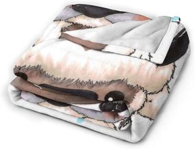 img 4 attached to Appa Avatar Airbender Fleece Blanket Adults