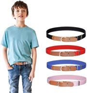 👦 children's elastic belt for boys and girls - stylish accessories for boys logo