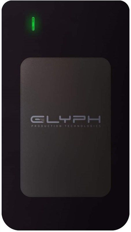 glyph black external thunderbolt ar2000blk 로고