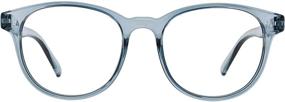 img 3 attached to 👓 Peepers by PeeperSpecs Unisex Adult Blue Light Filtering Glasses - Dynomite: Reduce Eye Strain and Enhance Sleep Quality