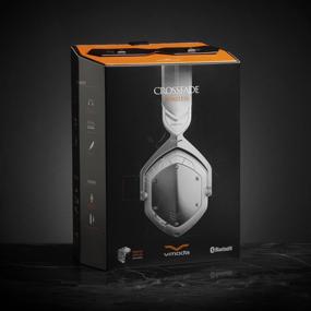 img 1 attached to 🎧 V-MODA Crossfade Wireless Over-Ear Headphone, White Silver: Unparalleled Audio Performance and Style