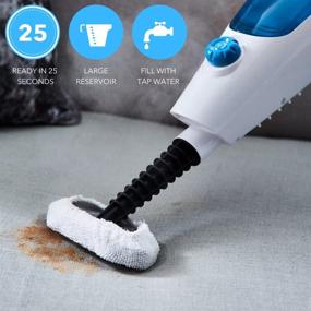 img 2 attached to 🧼 Cleanica360 Steam Mop: The Ultimate Versatile Multi-Surface Cleaner for Floors, Cars, and Home