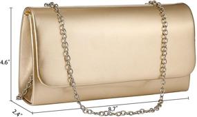 img 1 attached to ZHANNI Leather Fashion Evening Handbag