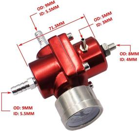 img 3 attached to Universal Adjustable Pressure Regulator Aluminum