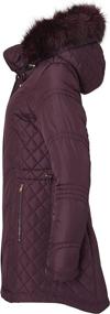 img 3 attached to Jackets Women Quilted Alternative Winter Coat Women's Clothing for Coats, Jackets & Vests