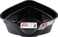 🐱 nature's miracle advanced high sided corner litter box (p-5913): effective & convenient solution for your cat's litter needs! logo