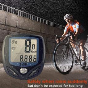 img 3 attached to 🚴 KEWAYO Multi Functions Wireless Cyclocomputer: Waterproof Odometer & Speedometer for Cycling Bicycles